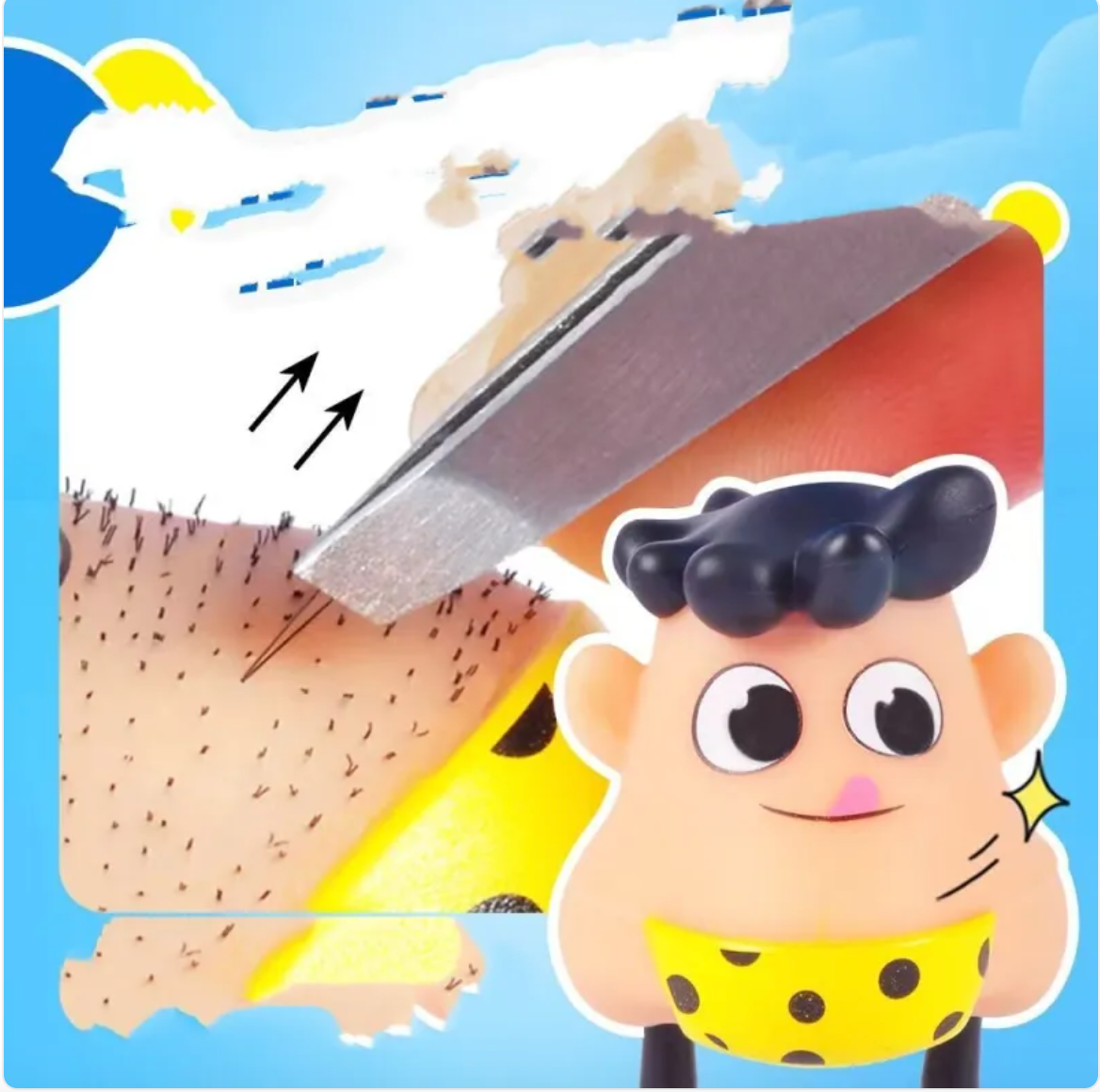 Squeeze Venting Toy, PVC