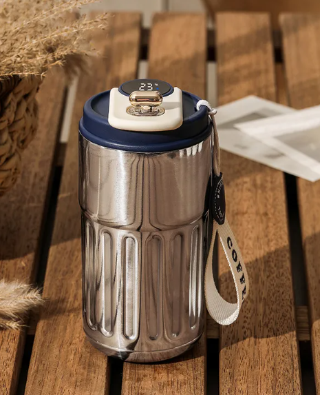 Insulated Stainless Steel Thermal Bottle, 450ml