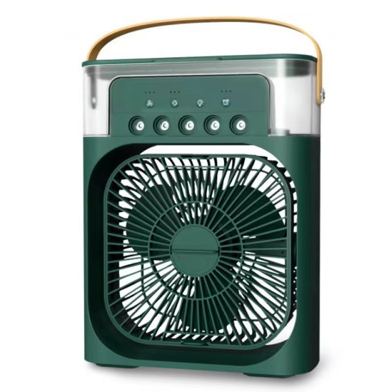 Portable 3-in-1 Mini Air Cooler Fan with Humidifier